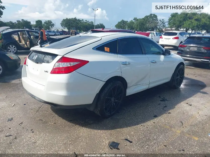 2012 Honda Crosstour Ex-L VIN: 5J6TF1H55CL001644 Lot: 42464790