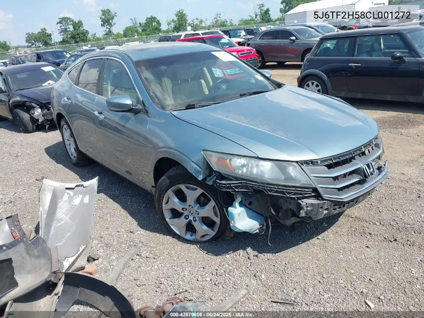 2012 Honda Crosstour Ex-L VIN: 5J6TF2H58CL001272 Lot: 42579656