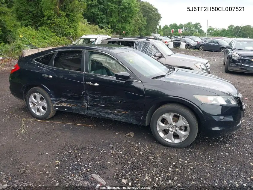 2012 Honda Crosstour Ex-L VIN: 5J6TF2H50CL007521 Lot: 42585697