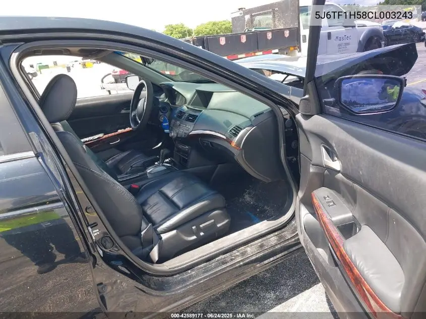 2012 Honda Crosstour Ex-L VIN: 5J6TF1H58CL003243 Lot: 42589177