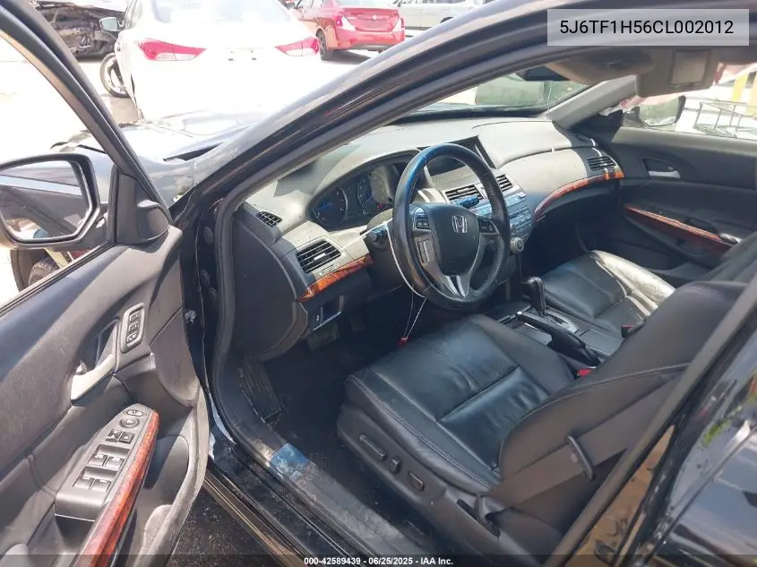 2012 Honda Crosstour Ex-L VIN: 5J6TF1H56CL002012 Lot: 42589439