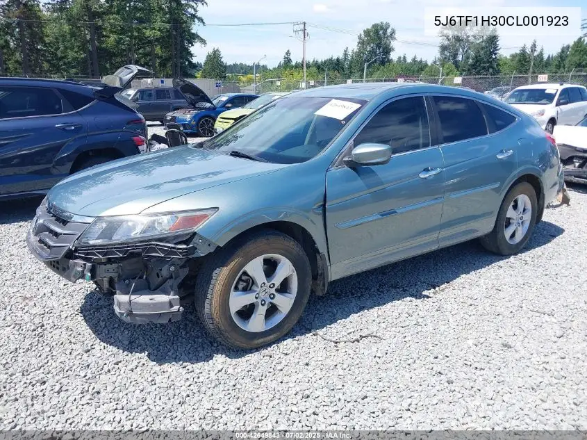 2012 Honda Crosstour Ex VIN: 5J6TF1H30CL001923 Lot: 42649843