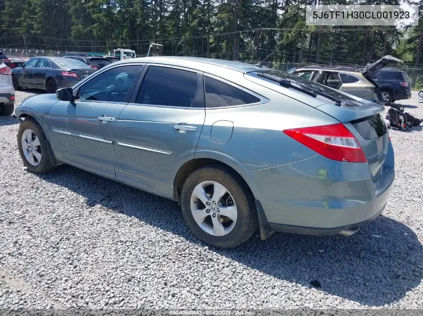 2012 Honda Crosstour Ex VIN: 5J6TF1H30CL001923 Lot: 42649843