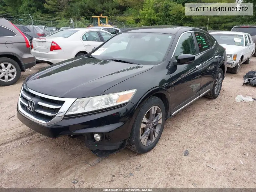 2013 Honda Crosstour Ex-L V6 VIN: 5J6TF1H54DL001782 Lot: 42463152