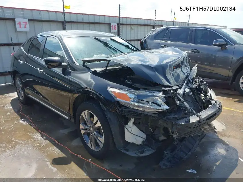 2013 Honda Crosstour Ex-L V6 VIN: 5J6TF1H57DL002134 Lot: 42541076