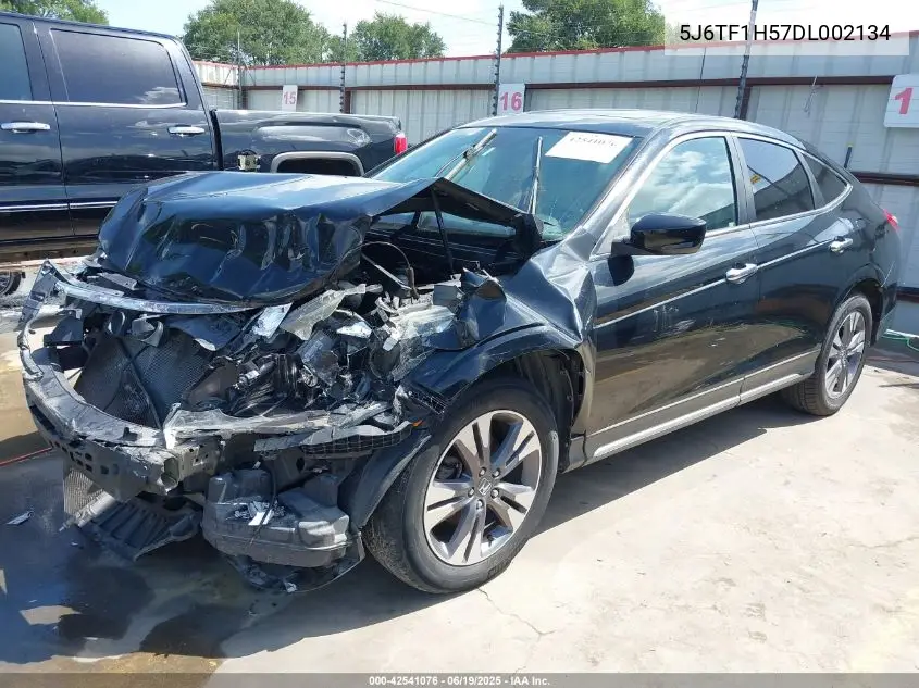 2013 Honda Crosstour Ex-L V6 VIN: 5J6TF1H57DL002134 Lot: 42541076