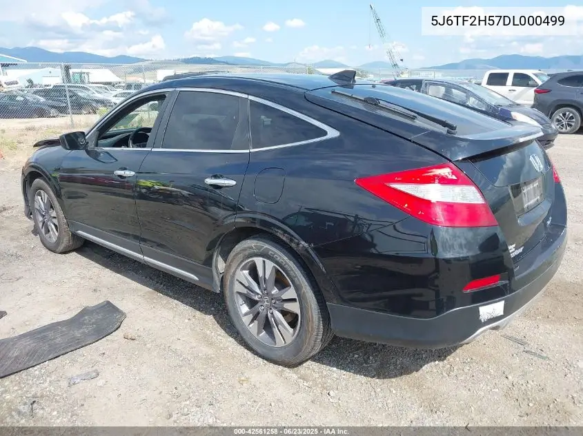2013 Honda Crosstour Ex-L V6 VIN: 5J6TF2H57DL000499 Lot: 42561258