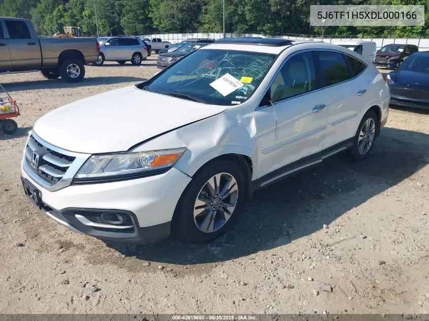 2013 Honda Crosstour Exl VIN: 5J6TF1H5XDL000166 Lot: 42619650