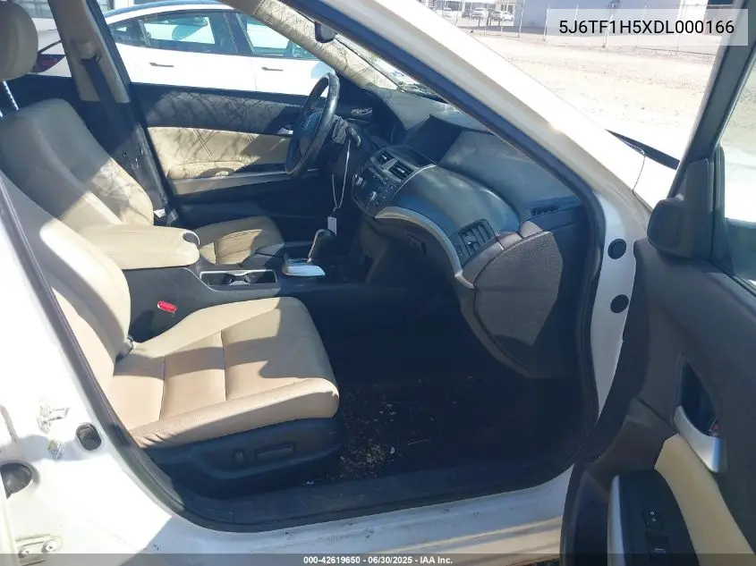2013 Honda Crosstour Exl VIN: 5J6TF1H5XDL000166 Lot: 42619650