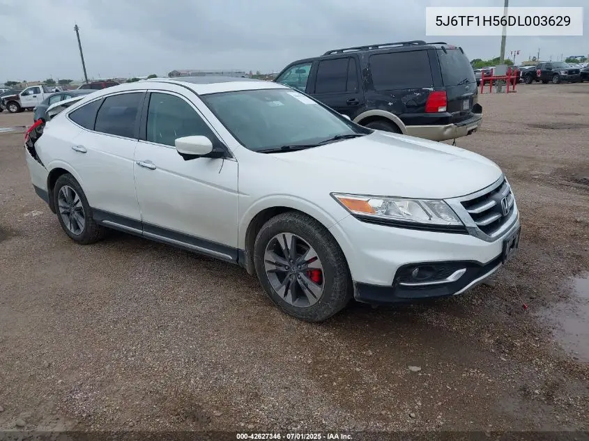 2013 Honda Crosstour Ex-L V6 VIN: 5J6TF1H56DL003629 Lot: 42627346