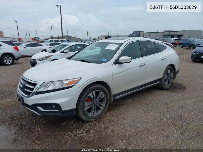 2013 Honda Crosstour Ex-L V6 VIN: 5J6TF1H56DL003629 Lot: 42627346