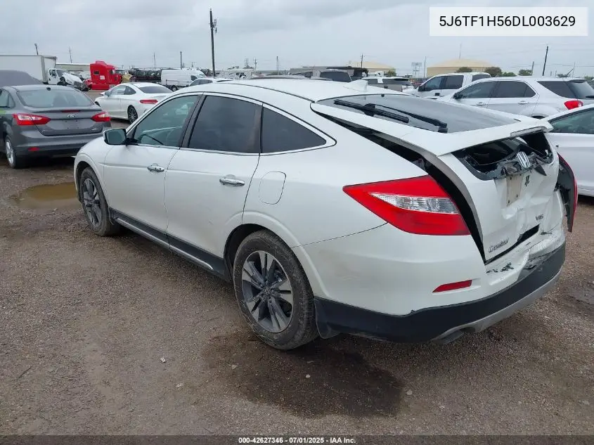 2013 Honda Crosstour Ex-L V6 VIN: 5J6TF1H56DL003629 Lot: 42627346