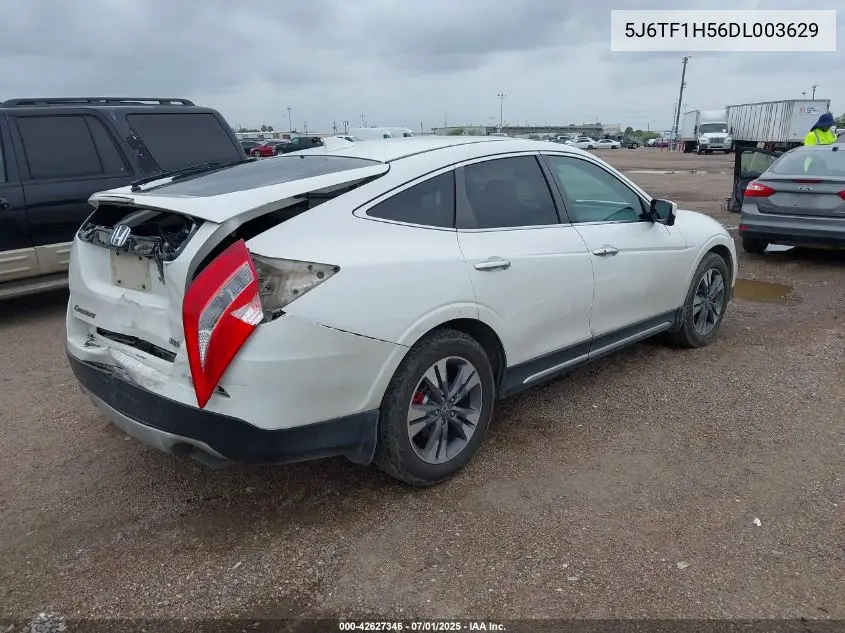 2013 Honda Crosstour Ex-L V6 VIN: 5J6TF1H56DL003629 Lot: 42627346