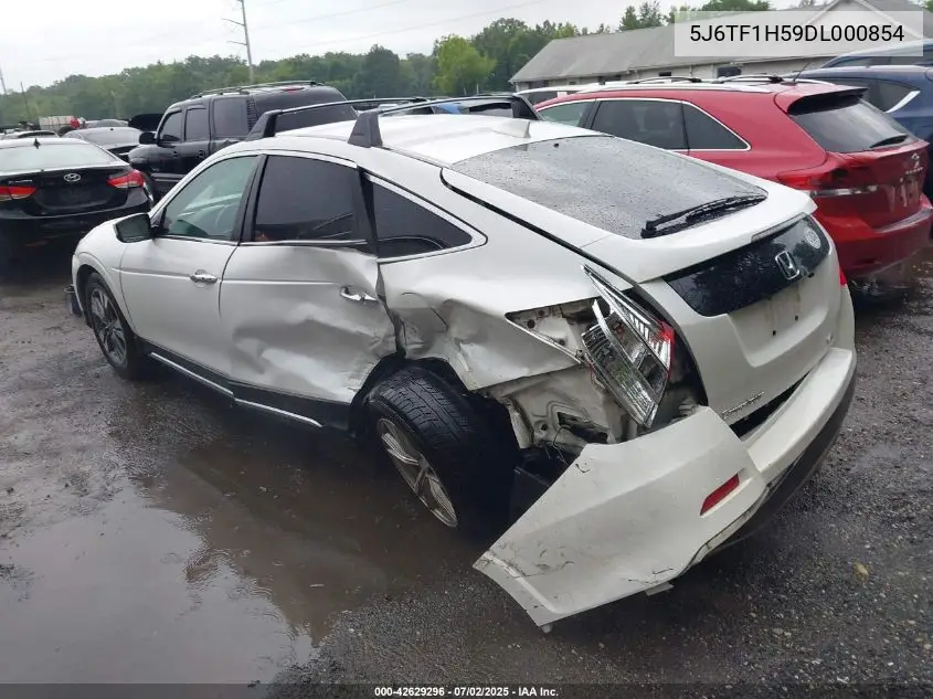 2013 Honda Crosstour Exl VIN: 5J6TF1H59DL000854 Lot: 42629296