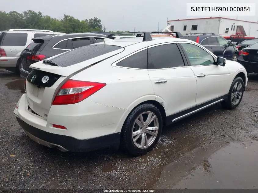 2013 Honda Crosstour Exl VIN: 5J6TF1H59DL000854 Lot: 42629296