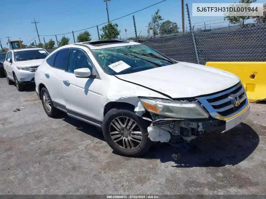 2013 Honda Crosstour Ex VIN: 5J6TF3H31DL001944 Lot: 42664013