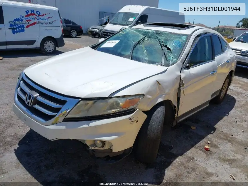 2013 Honda Crosstour Ex VIN: 5J6TF3H31DL001944 Lot: 42664013