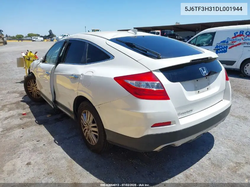 2013 Honda Crosstour Ex VIN: 5J6TF3H31DL001944 Lot: 42664013