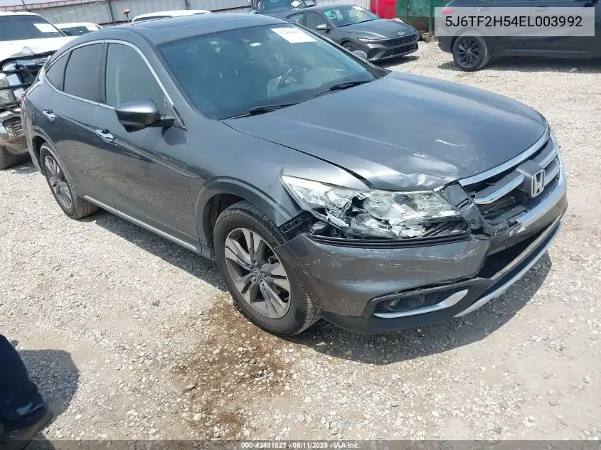 2014 Honda Crosstour Ex-L V6 VIN: 5J6TF2H54EL003992 Lot: 42481827