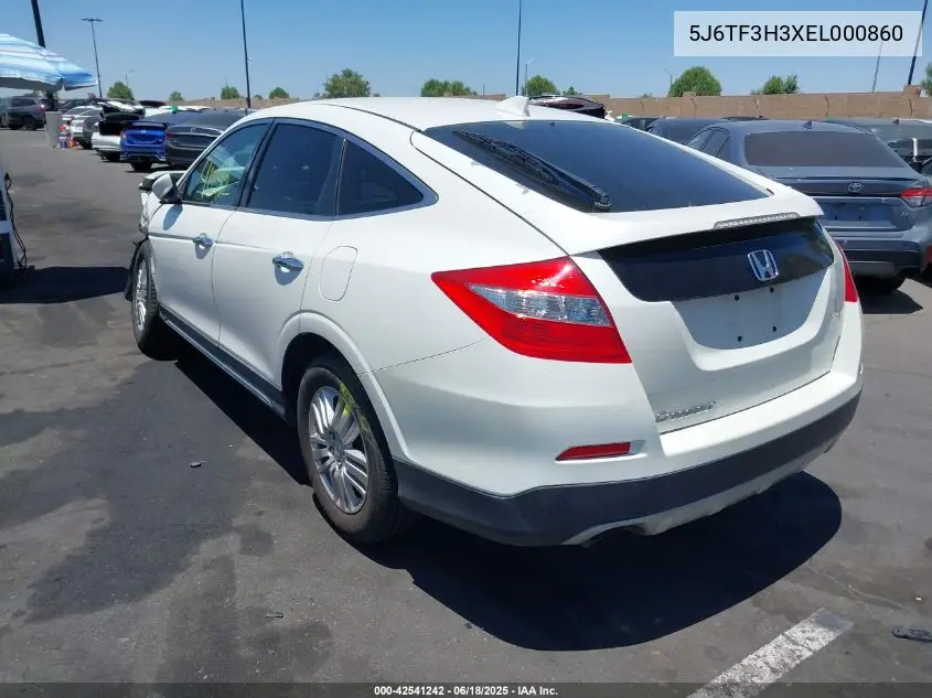 2014 Honda Crosstour Ex VIN: 5J6TF3H3XEL000860 Lot: 42541242
