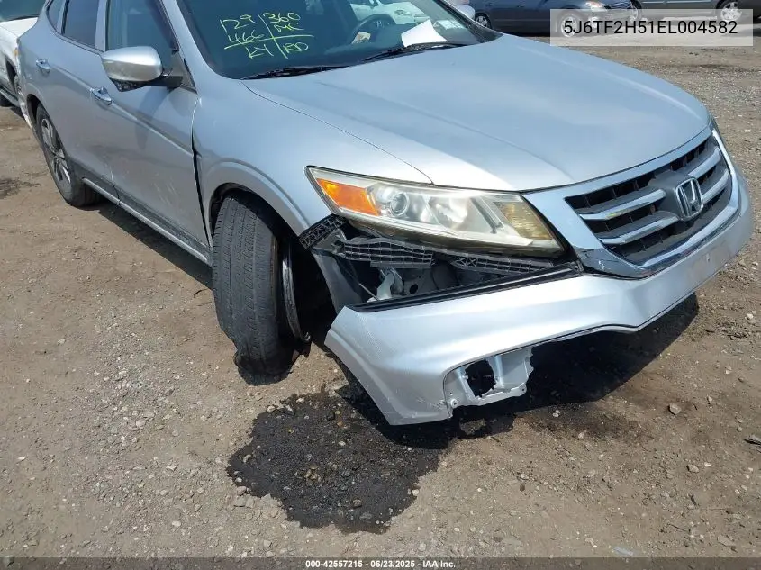 2014 Honda Crosstour Ex-L V6 VIN: 5J6TF2H51EL004582 Lot: 42557215