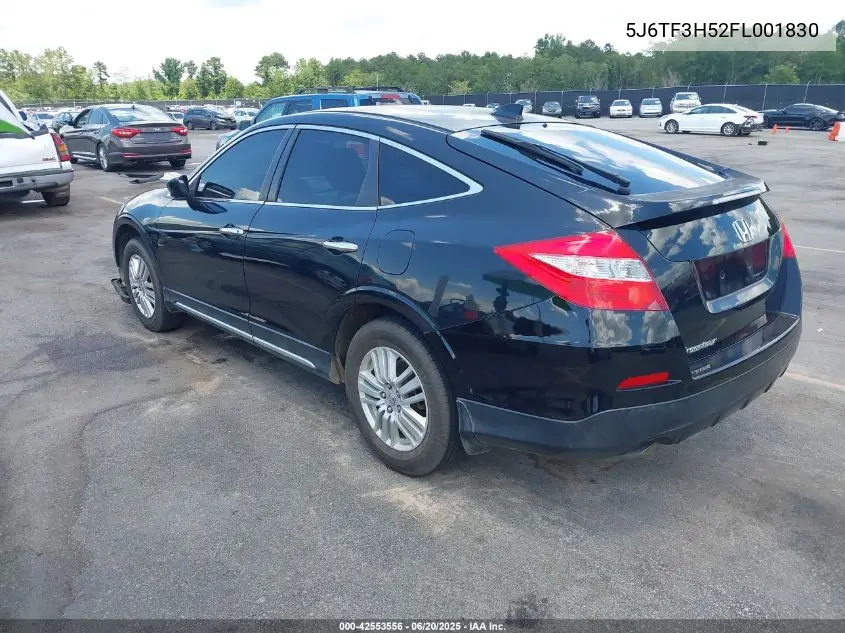 2015 Honda Crosstour Ex-L VIN: 5J6TF3H52FL001830 Lot: 42553556
