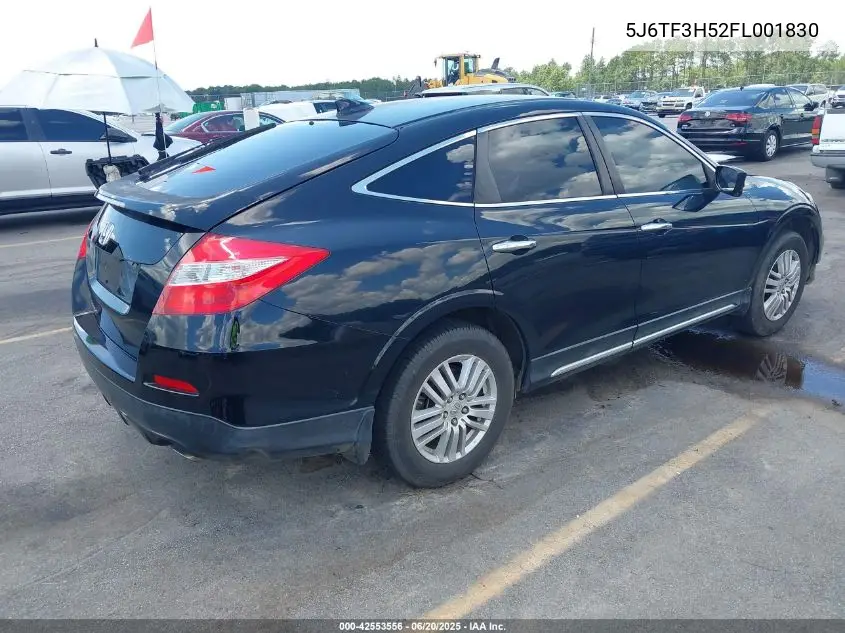 2015 Honda Crosstour Ex-L VIN: 5J6TF3H52FL001830 Lot: 42553556