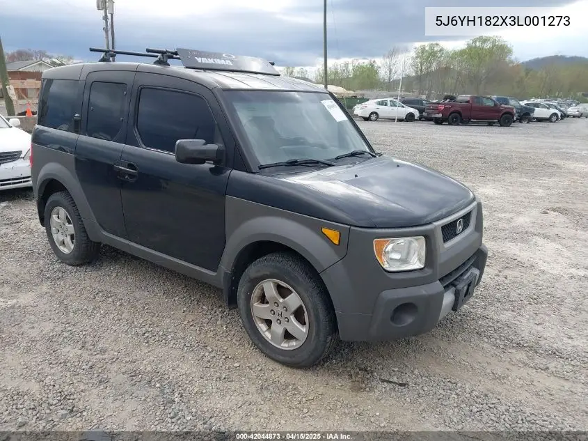 2003 Honda Element Dx VIN: 5J6YH182X3L001273 Lot: 42044873