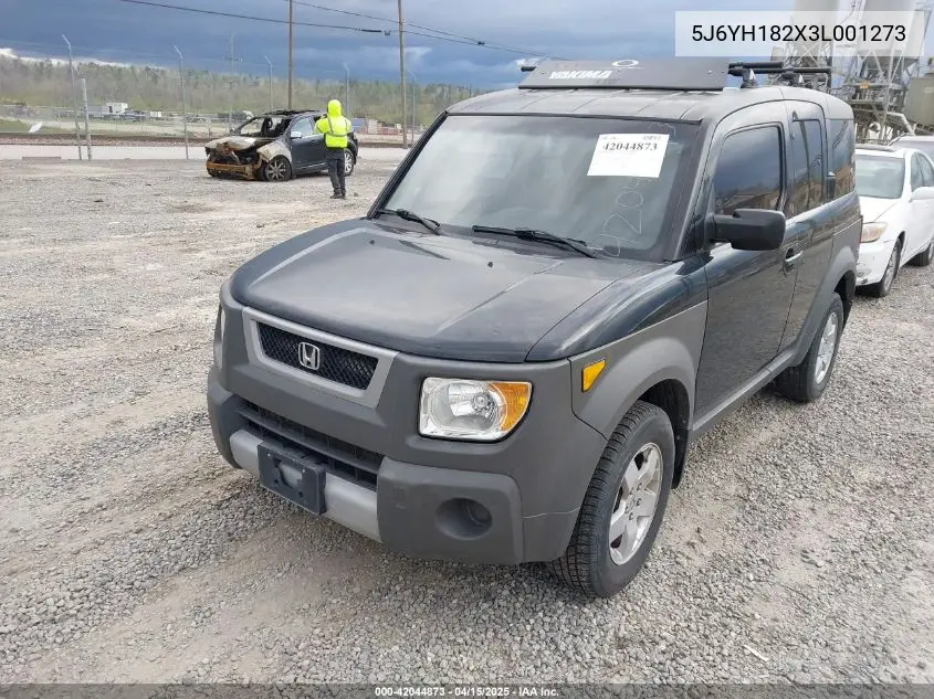 2003 Honda Element Dx VIN: 5J6YH182X3L001273 Lot: 42044873
