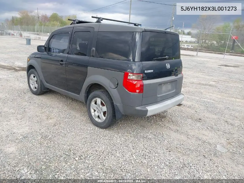 2003 Honda Element Dx VIN: 5J6YH182X3L001273 Lot: 42044873