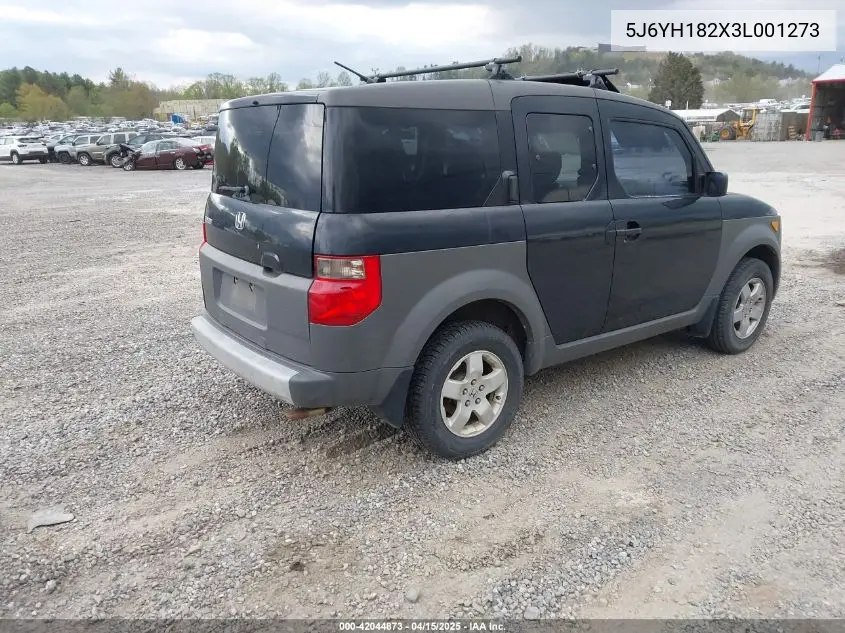 2003 Honda Element Dx VIN: 5J6YH182X3L001273 Lot: 42044873