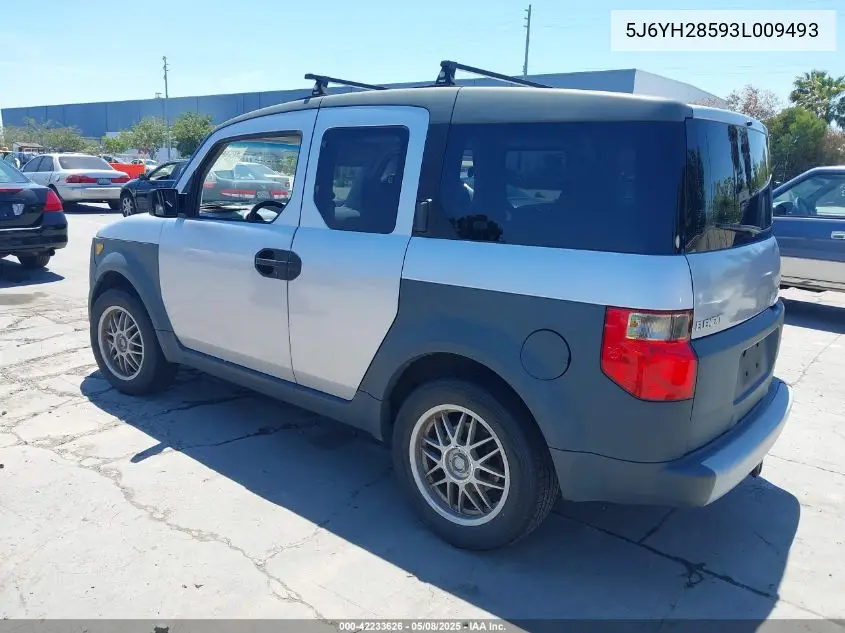 2003 Honda Element Ex VIN: 5J6YH28593L009493 Lot: 42233626