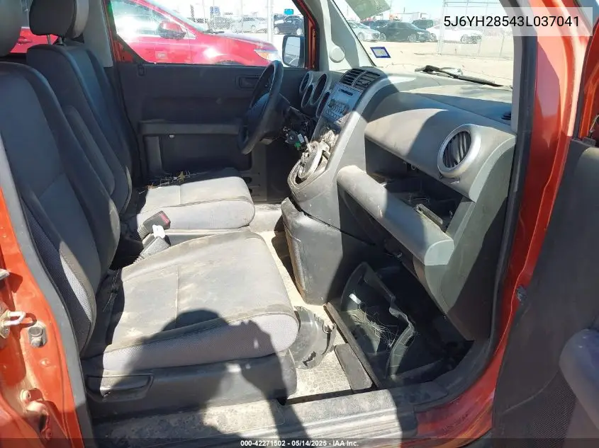 2003 Honda Element Ex VIN: 5J6YH28543L037041 Lot: 42271502