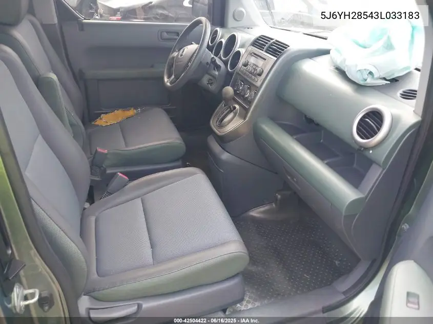 2003 Honda Element Ex VIN: 5J6YH28543L033183 Lot: 42504422