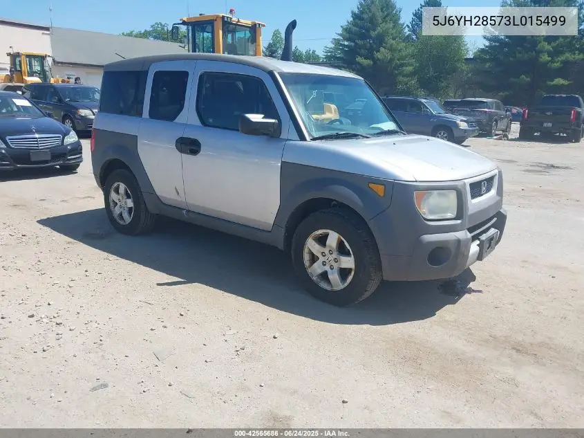 2003 Honda Element Ex VIN: 5J6YH28573L015499 Lot: 42565686
