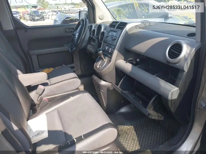 2003 Honda Element Ex VIN: 5J6YH28533L041517 Lot: 42570360