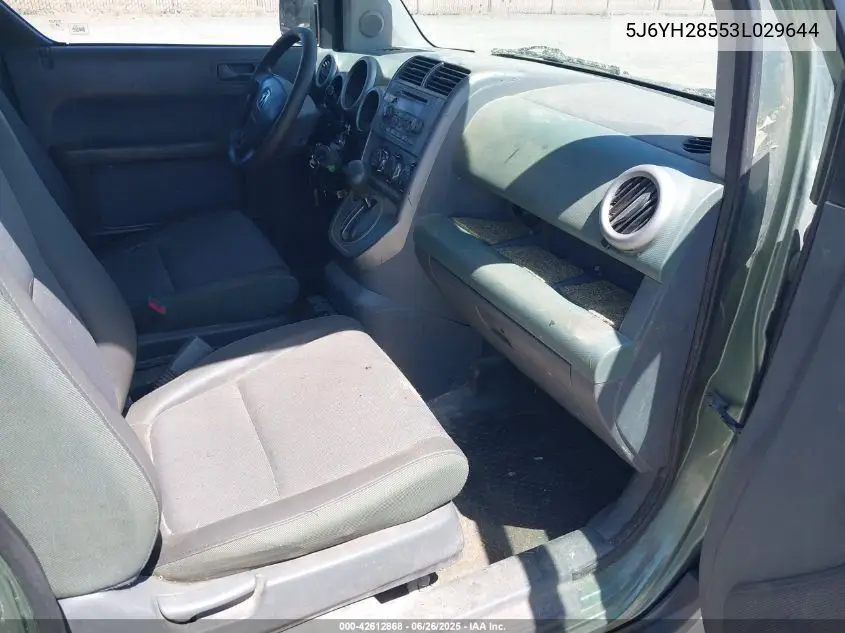 2003 Honda Element Ex VIN: 5J6YH28553L029644 Lot: 42612868