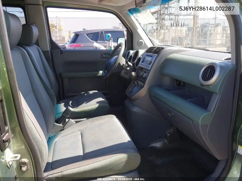 2004 Honda Element Ex VIN: 5J6YH28614L002287 Lot: 42226074
