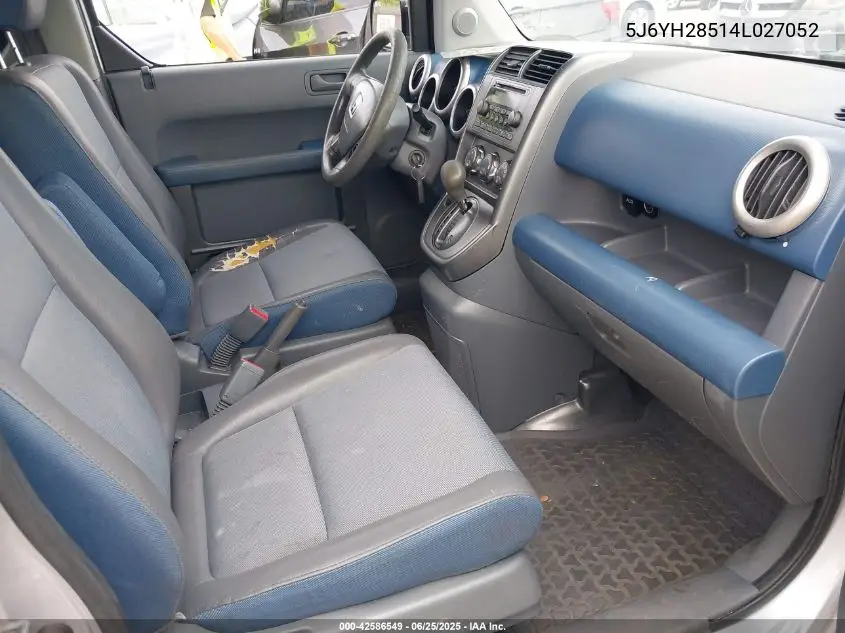 2004 Honda Element Ex VIN: 5J6YH28514L027052 Lot: 42586549