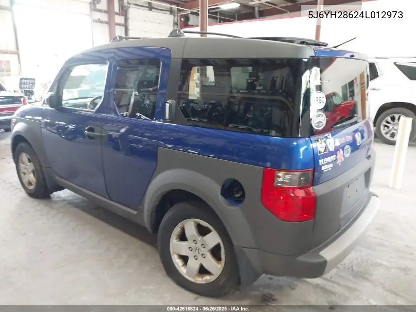 2004 Honda Element Ex VIN: 5J6YH28624L012973 Lot: 42616824