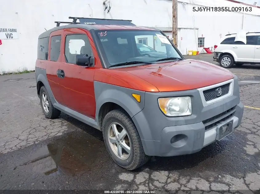 2005 Honda Element Lx VIN: 5J6YH18355L009163 Lot: 42228755