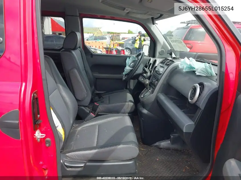 2005 Honda Element Ex VIN: 5J6YH28655L015254 Lot: 42239315