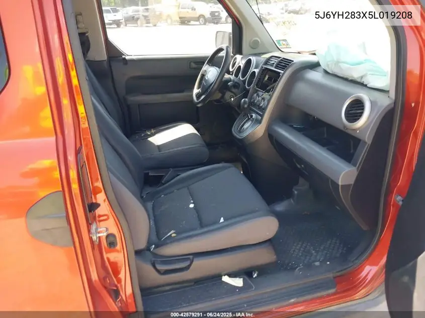 2005 Honda Element Lx VIN: 5J6YH283X5L019208 Lot: 42579291