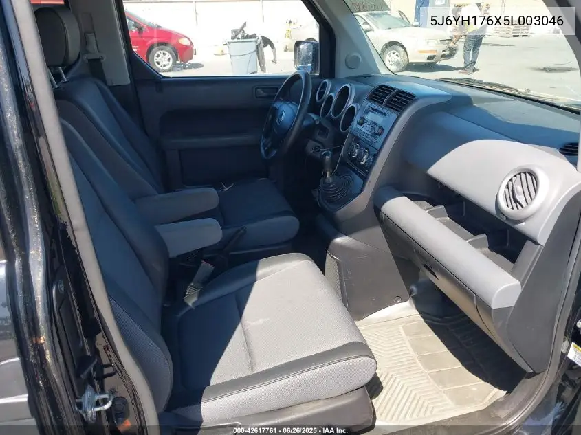 2005 Honda Element Ex VIN: 5J6YH176X5L003046 Lot: 42617761