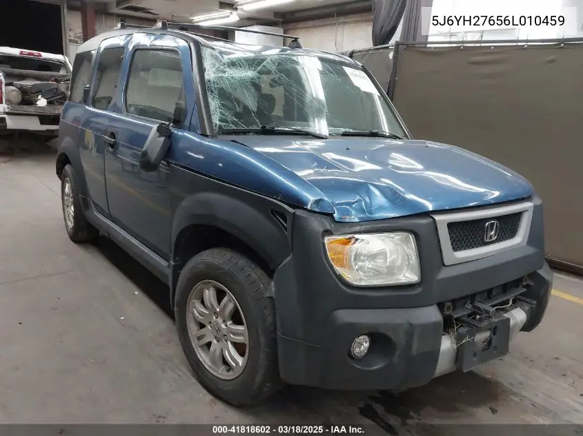 2006 Honda Element Ex VIN: 5J6YH27656L010459 Lot: 41818602