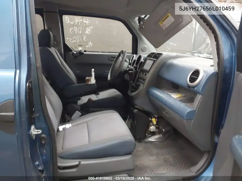 2006 Honda Element Ex VIN: 5J6YH27656L010459 Lot: 41818602