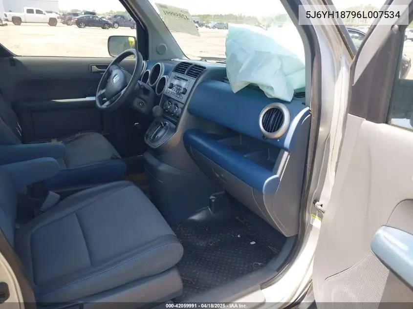2006 Honda Element Ex-P VIN: 5J6YH18796L007534 Lot: 42059991