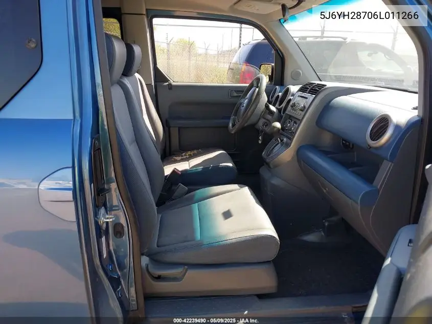 2006 Honda Element Ex-P VIN: 5J6YH28706L011266 Lot: 42239490
