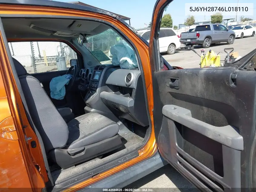 2006 Honda Element Ex-P VIN: 5J6YH28746L018110 Lot: 42585525