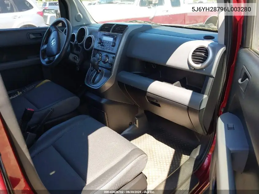 2006 Honda Element Ex-P VIN: 5J6YH28796L003280 Lot: 42626702